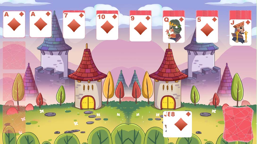 接龙纸牌游戏 Solitaire Card Games 英语_1