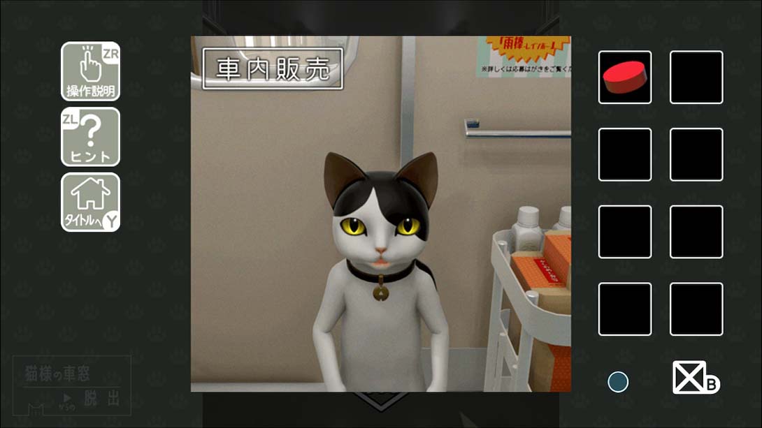 从猫的车窗逃出去 Escape from the cats car window 日语_3