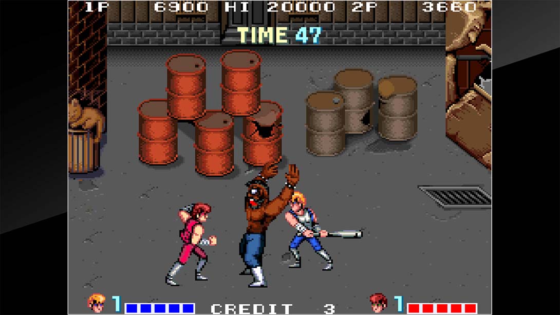 街机档案：双截龙1 Arcade Archives DOUBLE DRAGON 英语_1