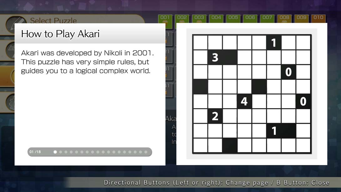 【美版】Puzzle by Nikoli S Akari 英语_4