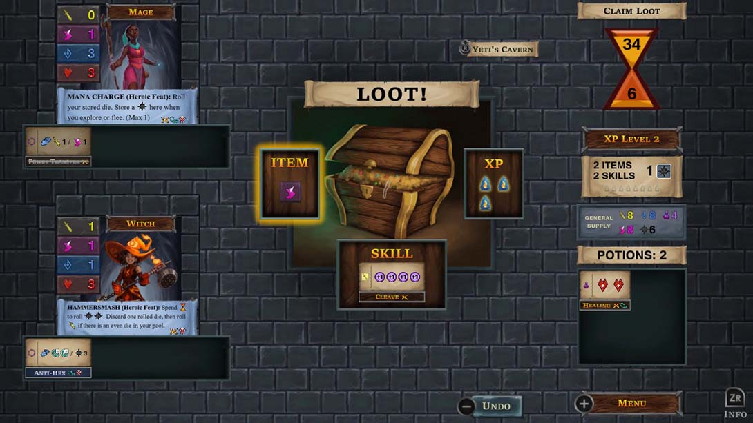 迷你地下城 One Deck Dungeon 英语_1