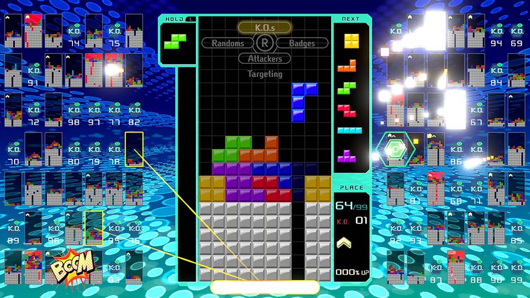【美版】俄罗斯方块99 TETRIS 99 中文_1