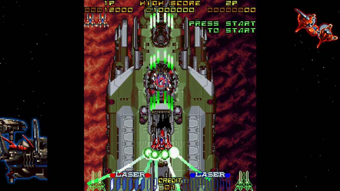 【美版】雷射战机 复刻版 Layer Section & Galactic Attack S-Tribute 中文_6