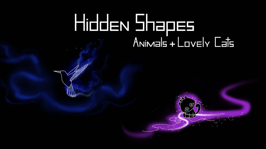 【美版】隐藏形状的动物：拼图游戏 Hidden Shapes: Animals + Lovely Cats 英语_0