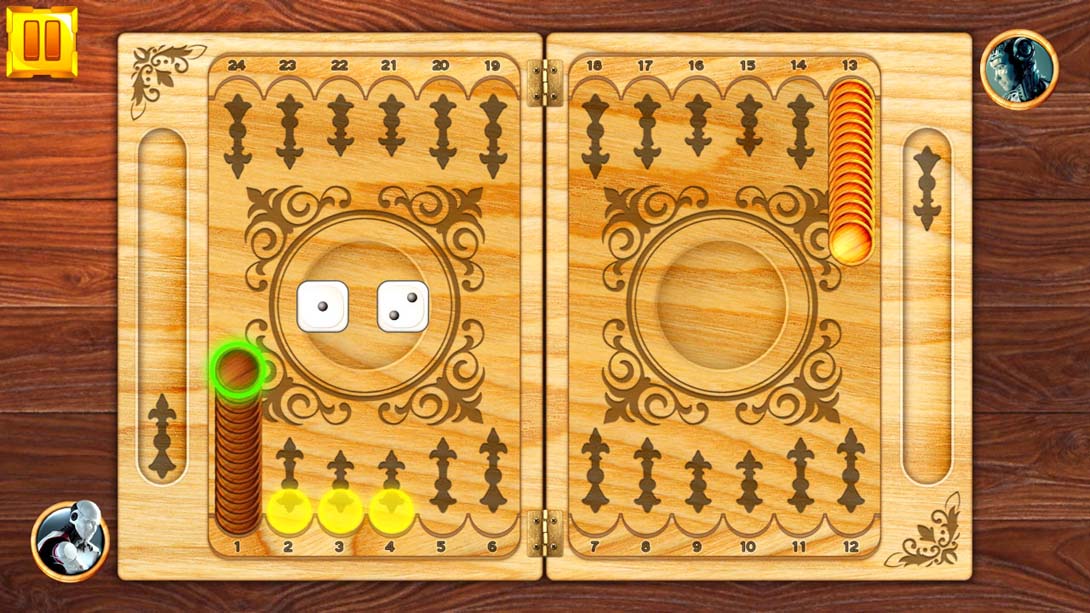 【美版】Backgammon: Board Game Puzzle 英语_1