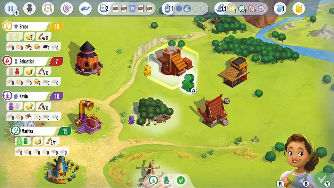 【美版】契约石：数字版 Charterstone: Digital Edition 中文_6