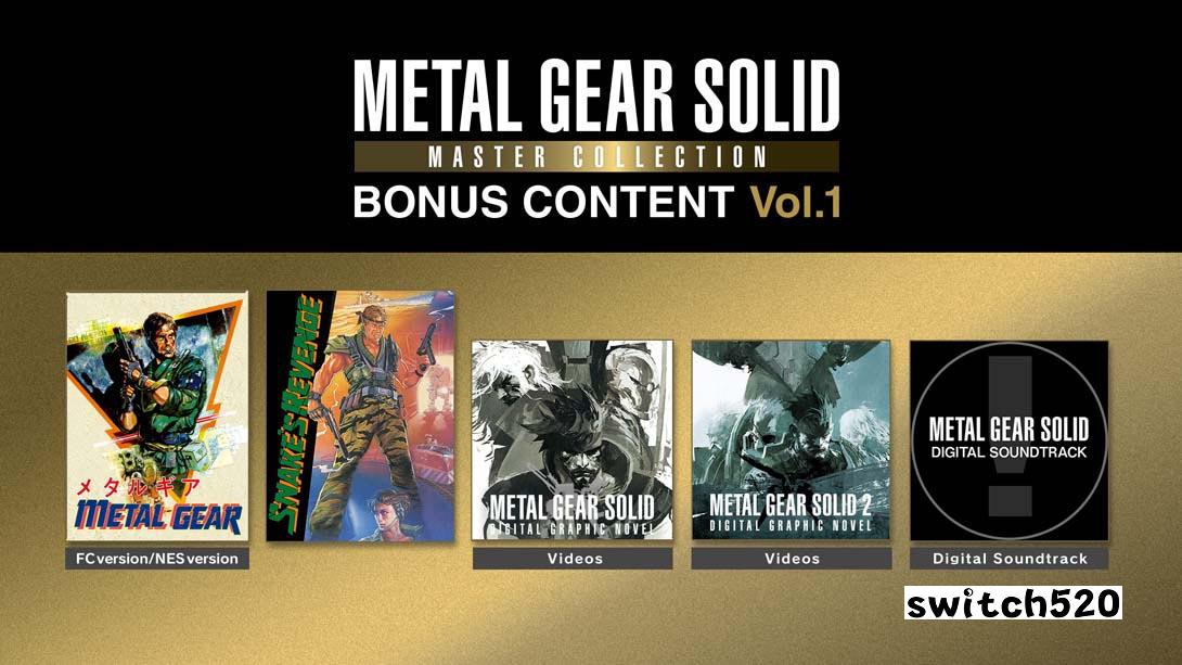 【美版】合金装备:大师收藏卷1 METAL GEAR SOLID: MASTER COLLECTION Vol.1 BONUS CONTENT 英语_0