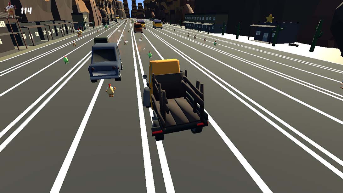 【美版】轧路鸡 Chickens On The Road 英语_3