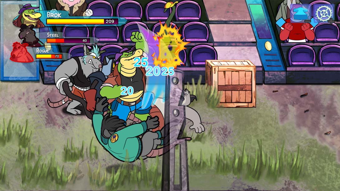 《鳄鱼侦探布罗格》金手指截图3