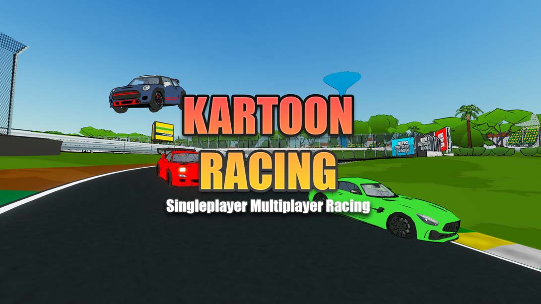 【美版】卡通赛车 Kartoon Racing 英语_0