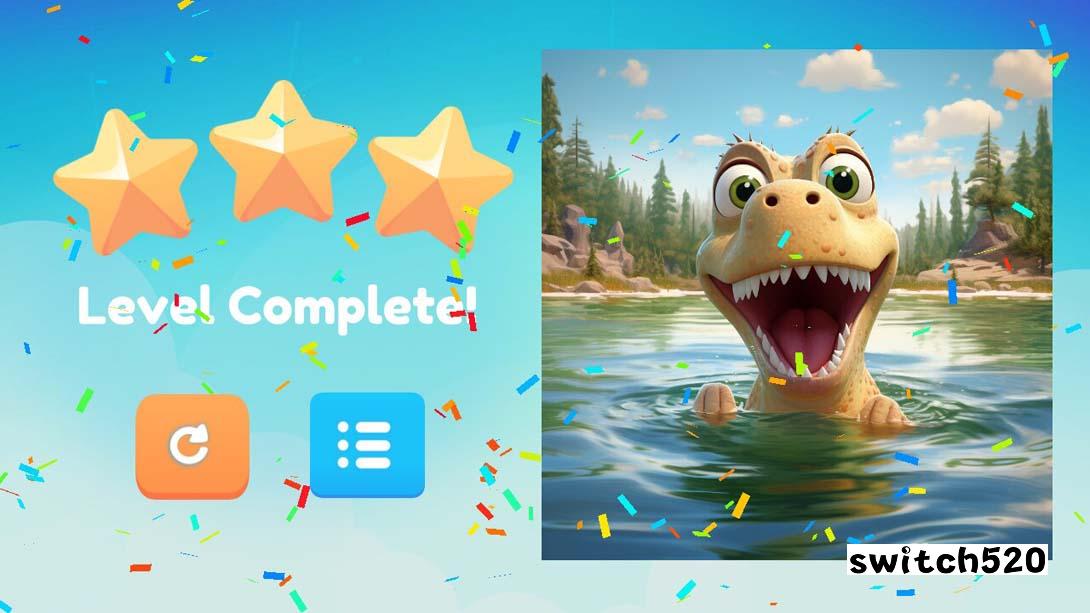 【美版】拼图恐龙 Jigsaw Dinosaurs 英语_3