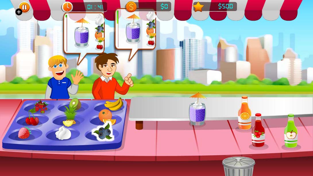 我的小果汁摊 My Little Fruit Juice Booth 英语_2