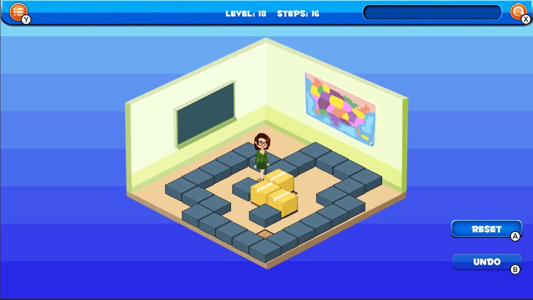 【美版】3D盒子推箱子 3D Box Sokoban 英语_1