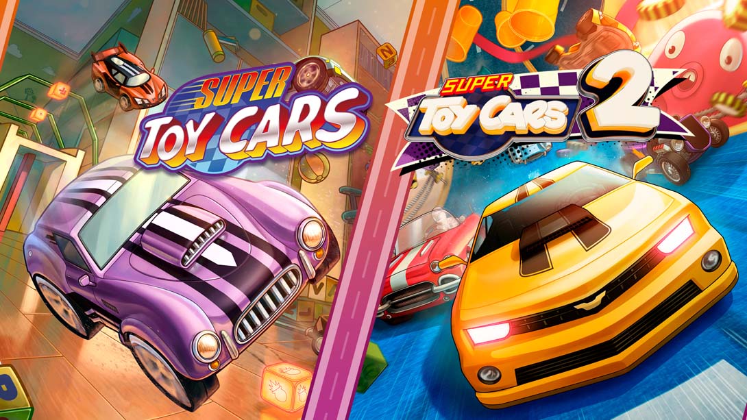 【美版】超级玩具汽车 1加2 Super Toy Cars 1 & 2 Bundle 英语_0