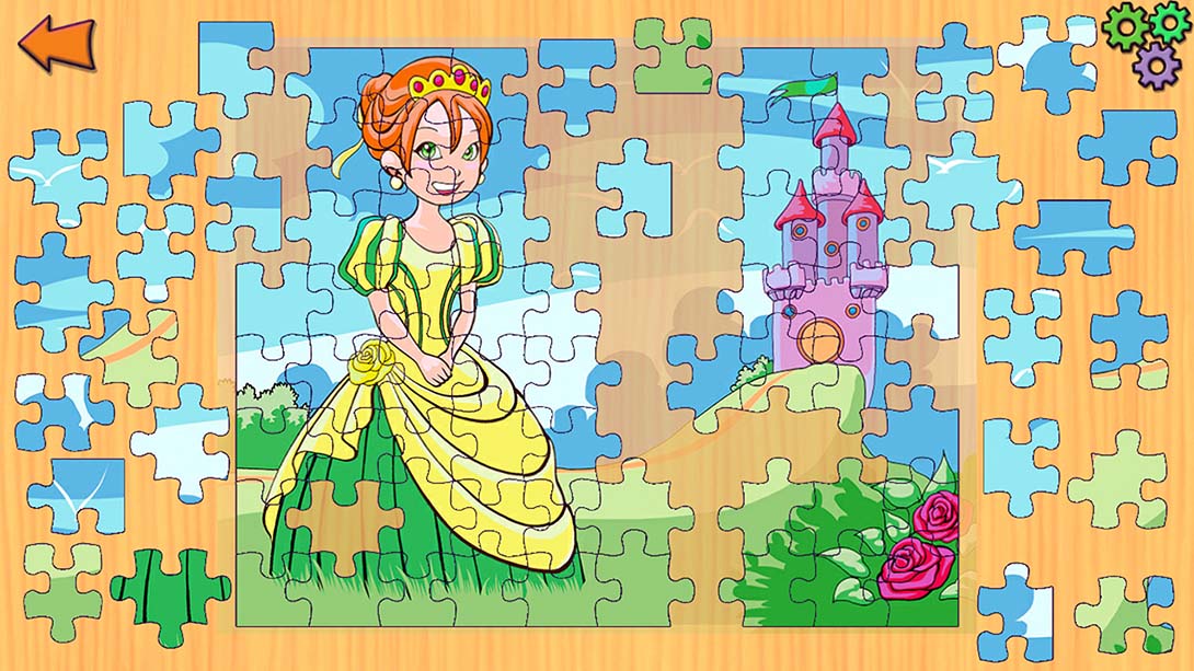 【美版】Princess and Fairytales Jigsaw Puzzles - Princesses Fairy Tales Intelligence Tra 中文_3