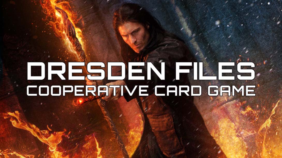 【美版】德勒斯登档案 协作纸牌游戏 Dresden Files Cooperative Card Game 英语_0