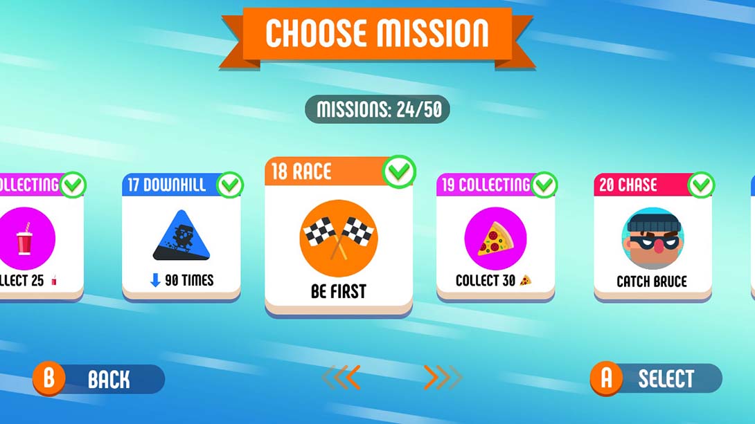 速降滑板比赛游戏 Tap Skaters 截图4