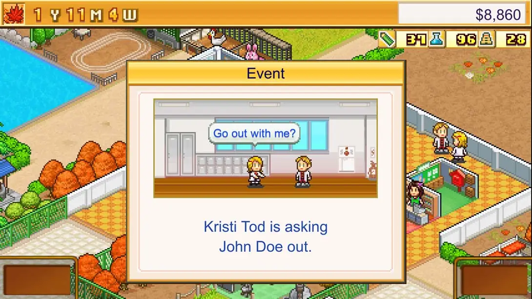 【美版】开罗游戏：口袋学院物语2 .Pocket Academy 中文_4