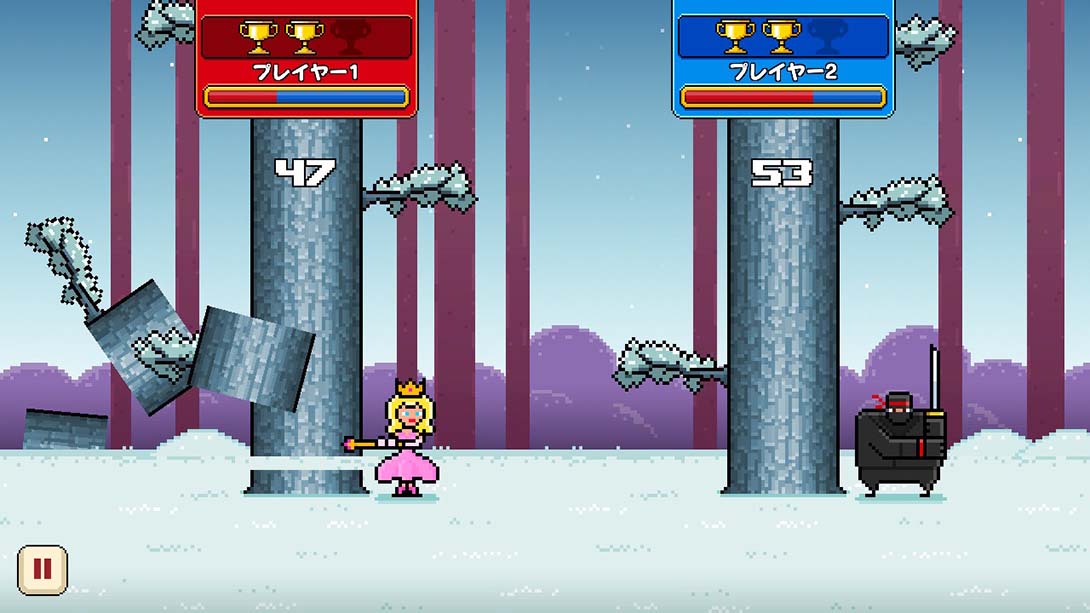 疯狂伐木工对战版 Timber man VS Edition 日语_3