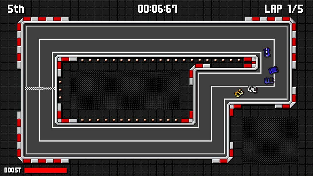 【美版】复古像素赛车手 Retro Pixel Racers 英语_5