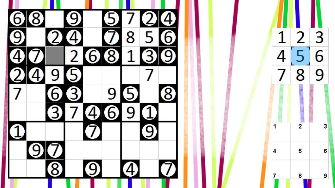 Logic Puzzle Collection: Sudoku - Permudoku - Nonodoku 英语_4