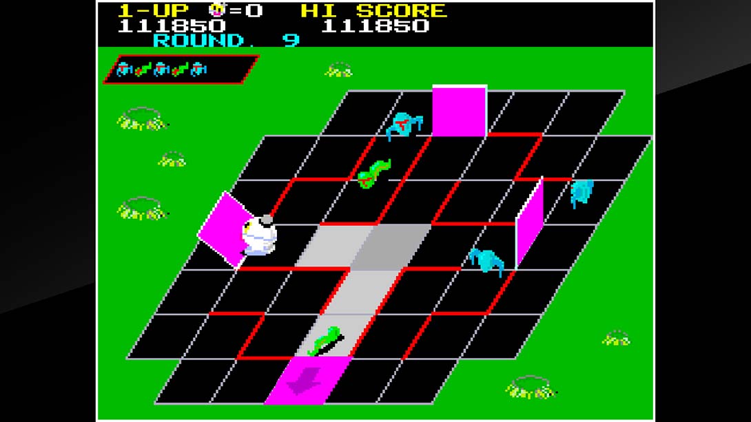 翻地雪人 Arcade Archives Pettan Pyuu 英语_3