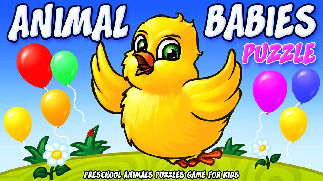 Animal Babies Puzzle 游戏截图1
