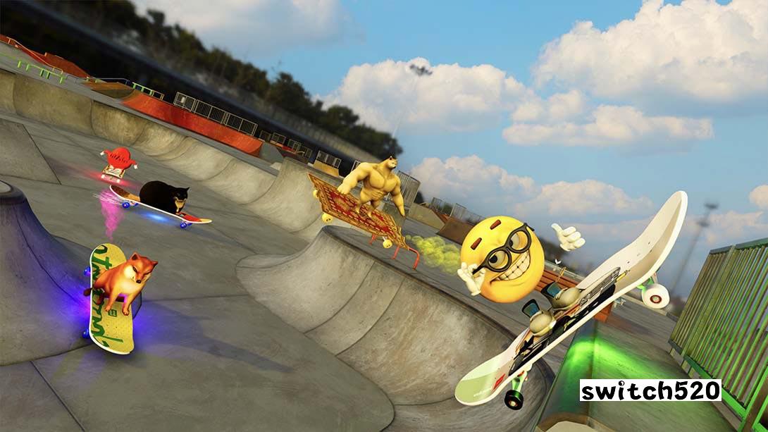 滑板漂流与麦克斯韦猫游戏截图2