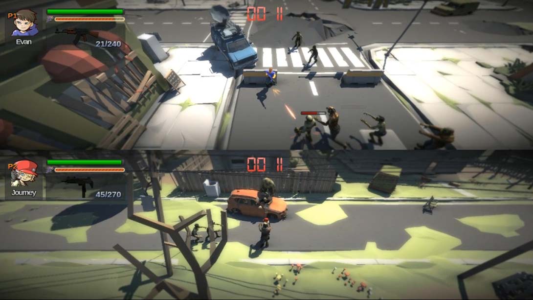 Last 4 Alive：逃离僵尸