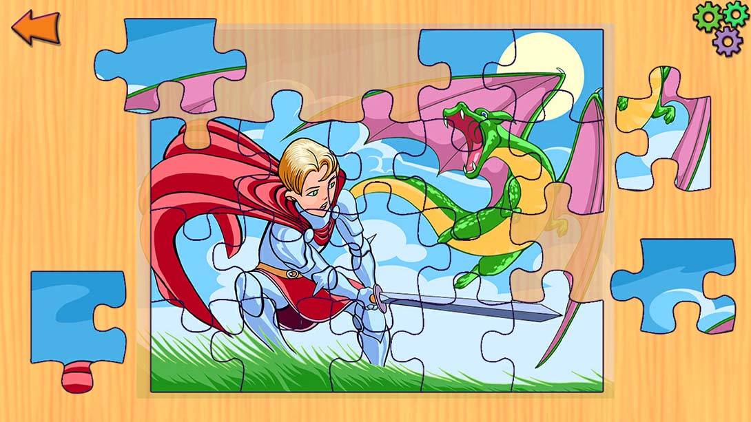 【美版】Princess and Fairytales Jigsaw Puzzles - Princesses Fairy Tales Intelligence Tra 中文_6