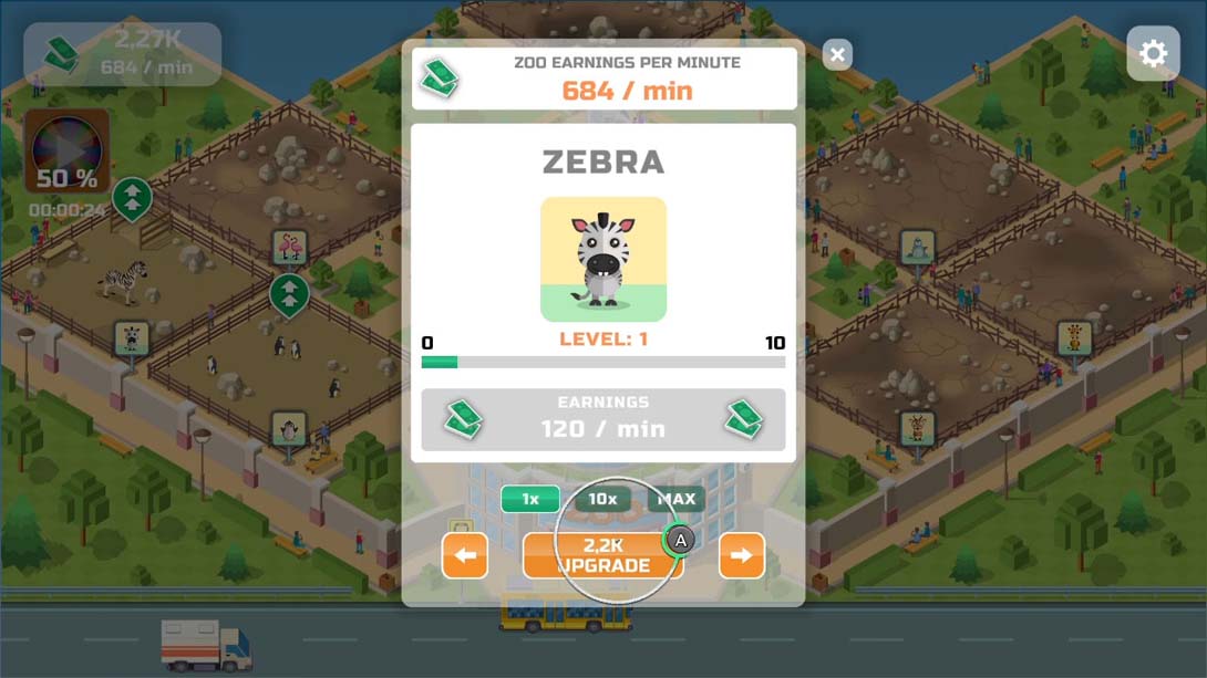 【美版】闲置动物园 Idle Zoo Park 英语_5