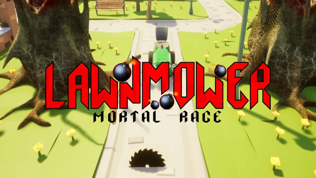【美版】割草机游戏:致命竞速 Lawnmower: Mortal Race 英语_0