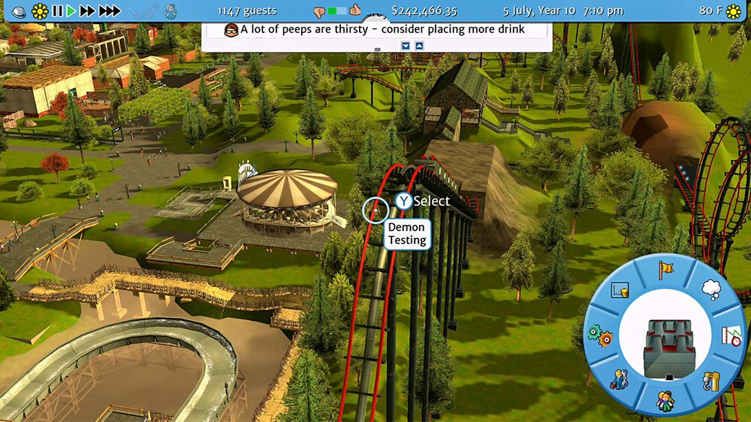 过山车大亨3 RollerCoaster Tycoon 3 Complete Edition 英语_1
