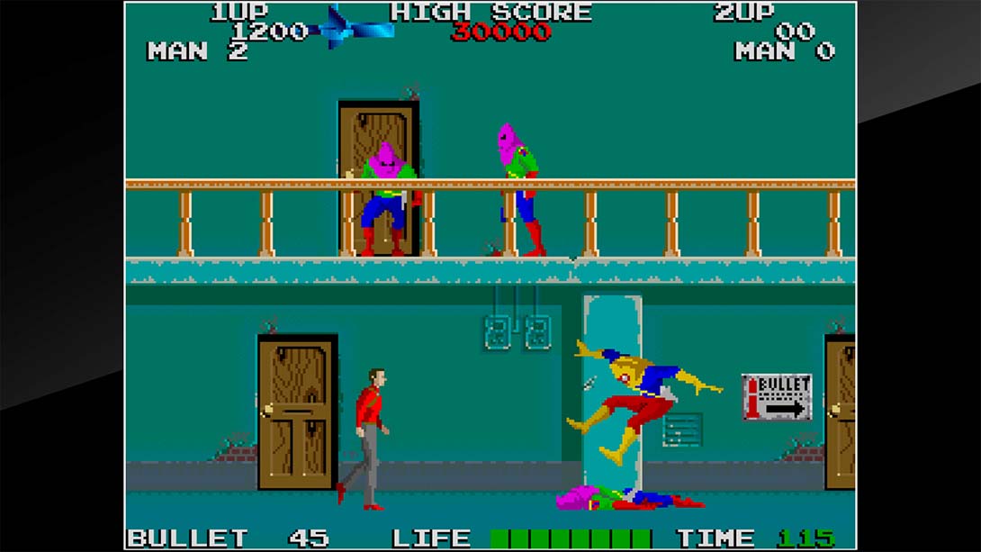 【美版】Arcade Archives ROLLING THUNDER 英语_3