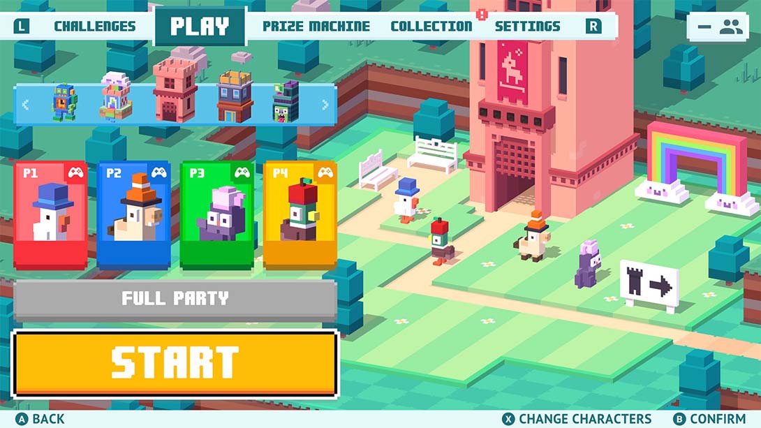 【美版】天天过马路之登高塔 Crossy Road Castle 中文_1