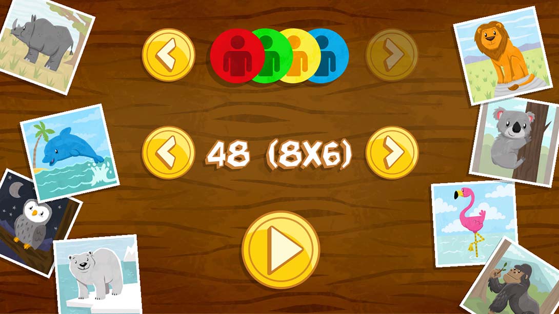 Animal Pairs - Matching N Concentration Game for Toddlers N Kids 英语_4