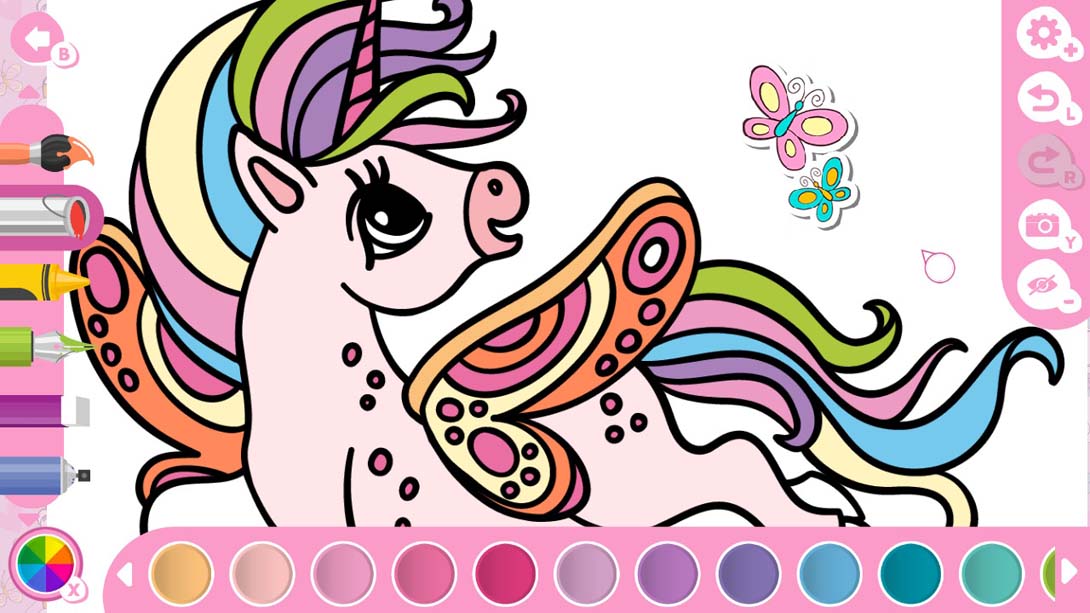 【美版】我可爱的独角兽涂色书 My Cute Unicorns - Coloring Book 中文_5