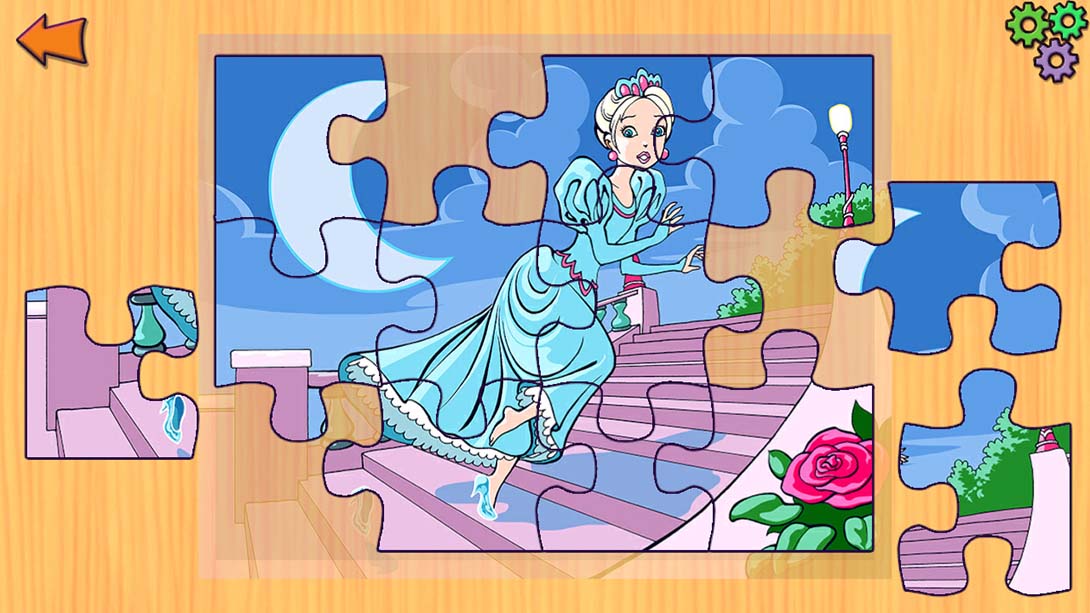 【美版】Princess and Fairytales Jigsaw Puzzles - Princesses Fairy Tales Intelligence Tra 中文_1