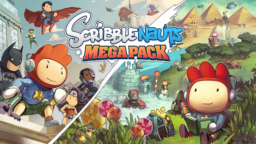 涂鸦冒险家：超大组合包 Scribblenauts Mega Pack 英语_0