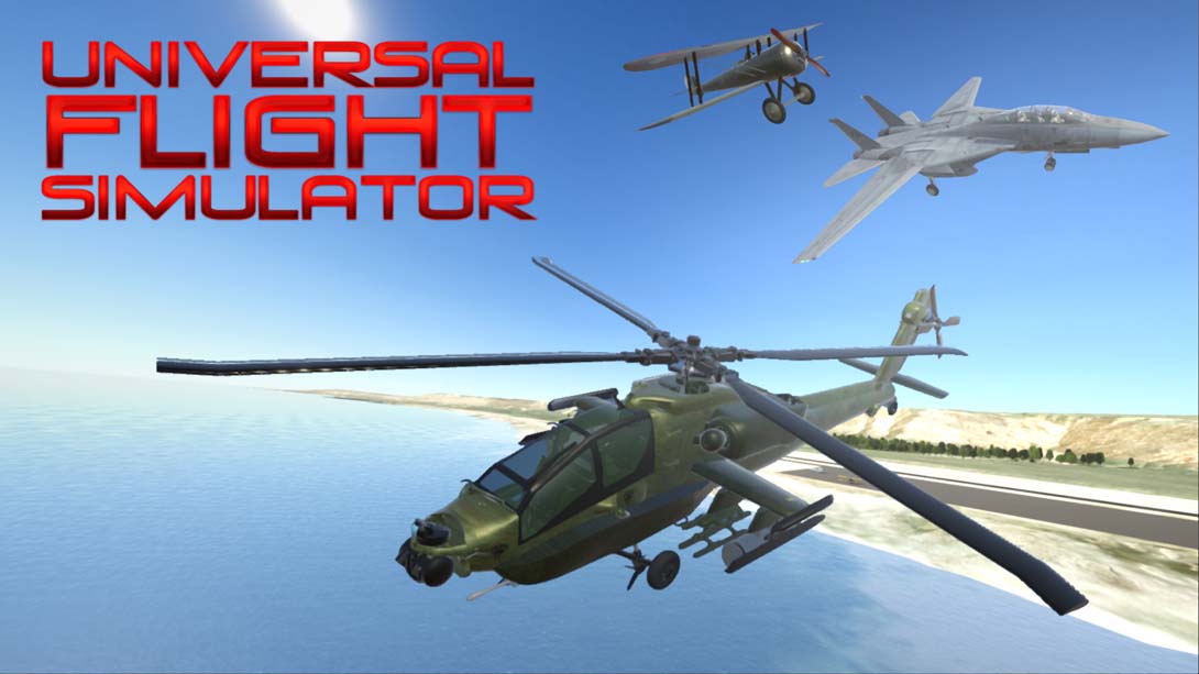 【美版】飞行模拟器 Universal Flight Simulator 英语_0
