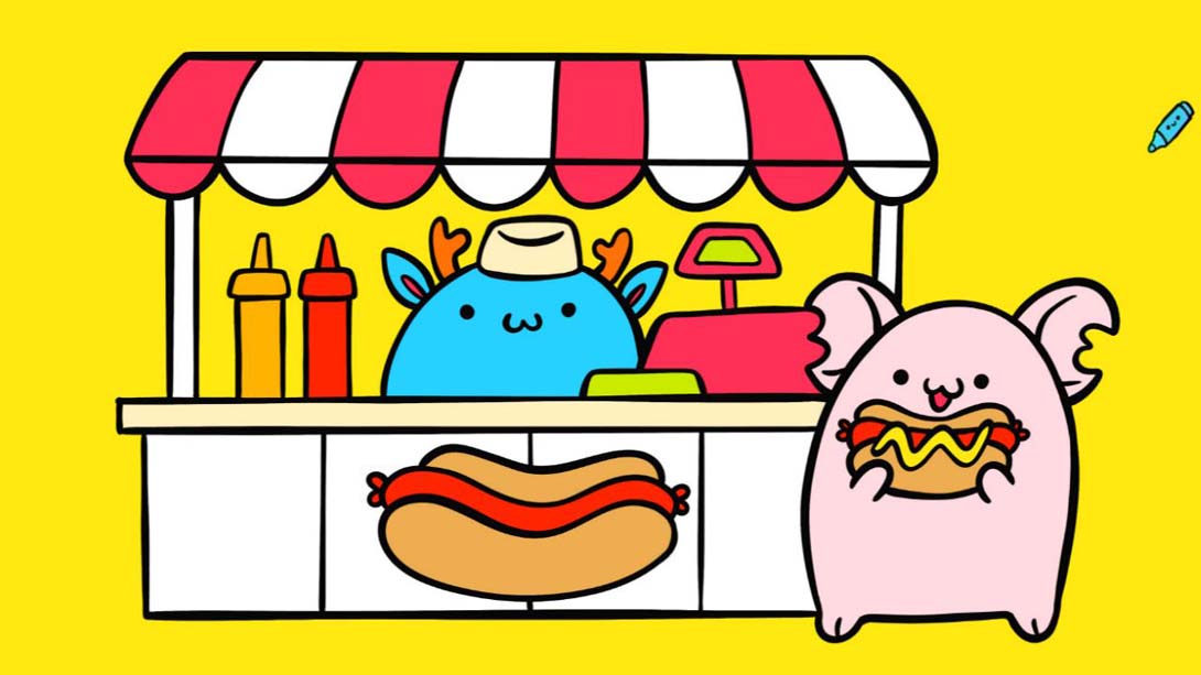 【美版】DRAW AND COLOR KAWAII 中文_2