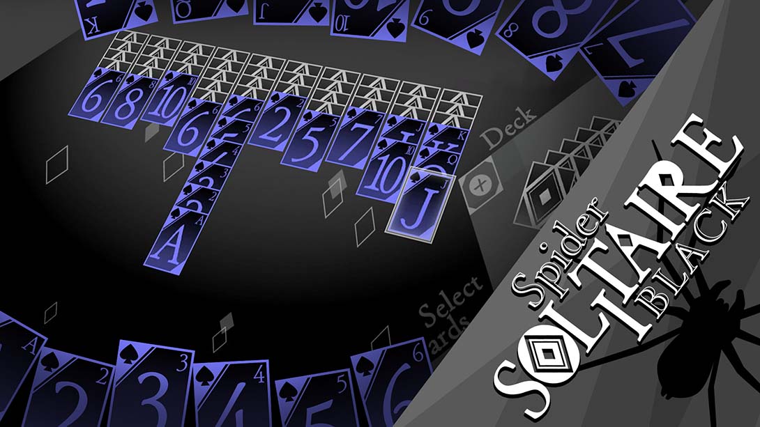 【美版】蜘蛛纸牌 黑 .SpiderSolitaire BLACK 英语_0