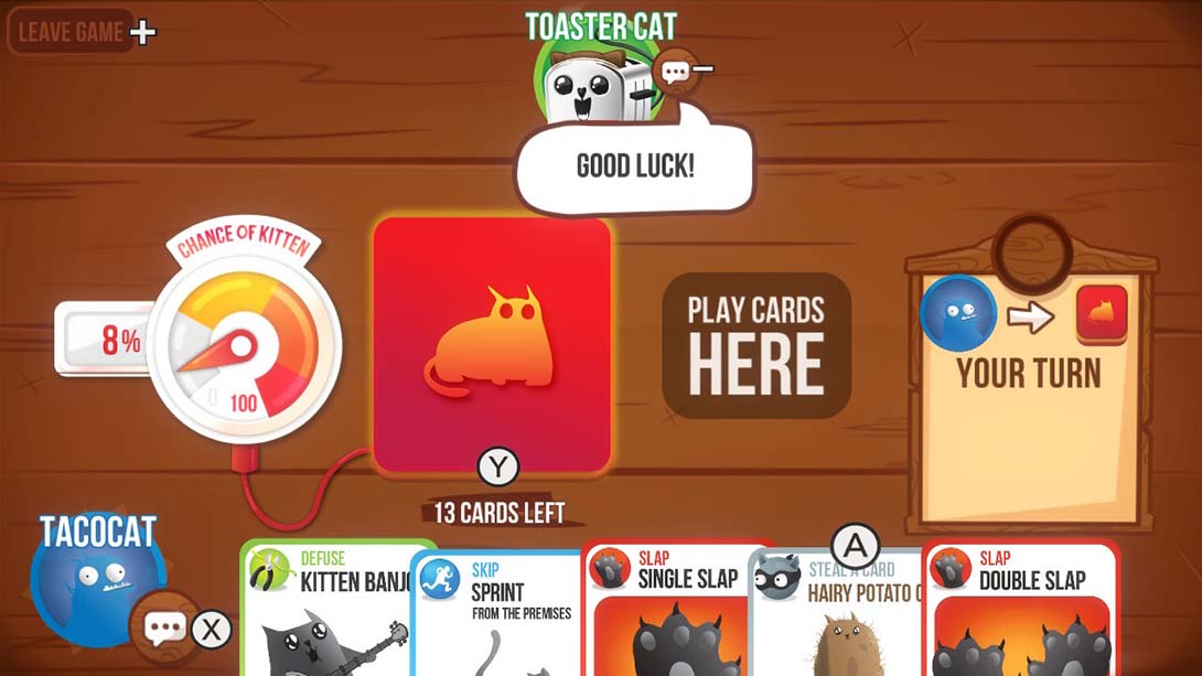 【美版】爆炸猫咪 Exploding Kittens 英语_1