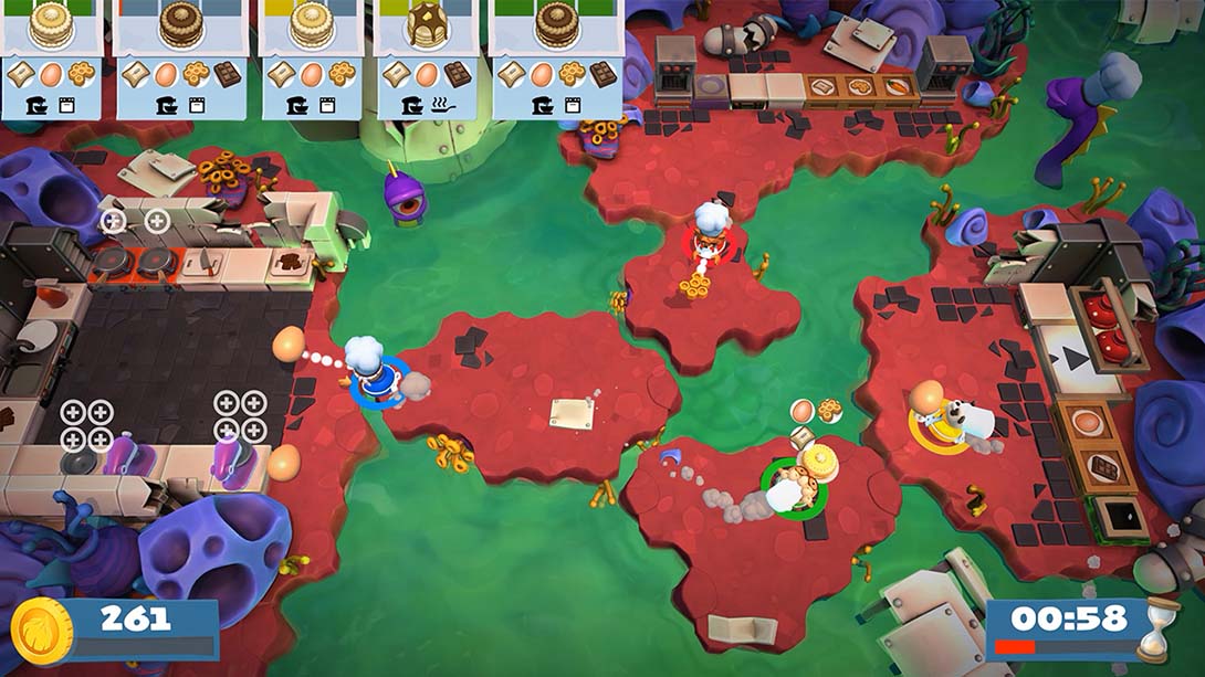 【美版】煮糊了2 分手厨房2 Overcooked2 中文_2