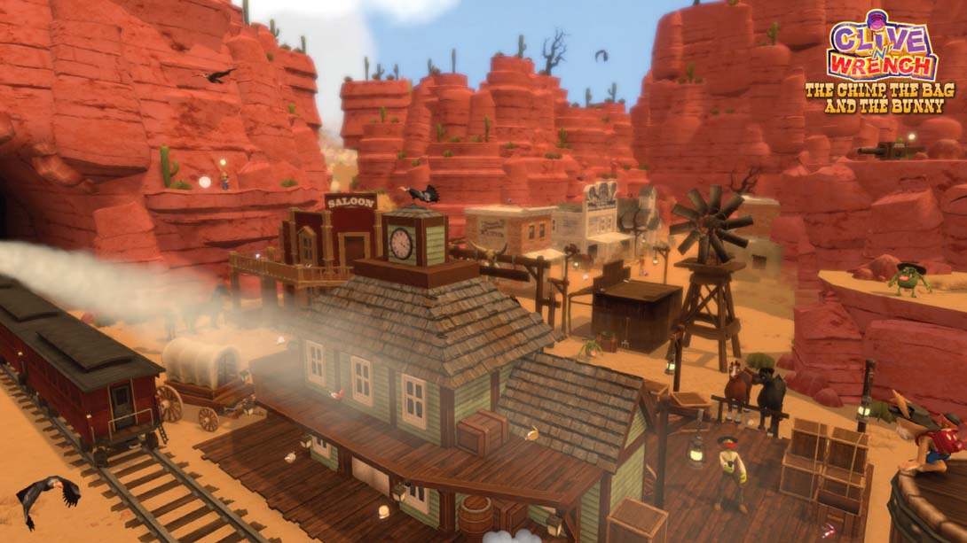 【美版】兔宝贝大冒险 Clive 'N' Wrench 中文_6
