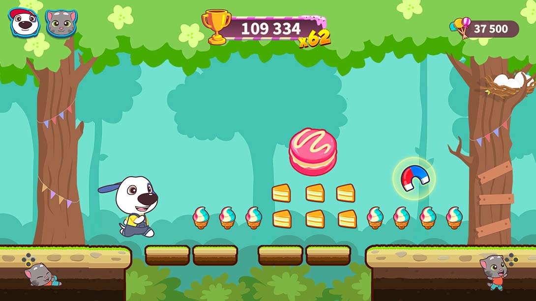 汤姆猫糖果跑酷游戏截图4