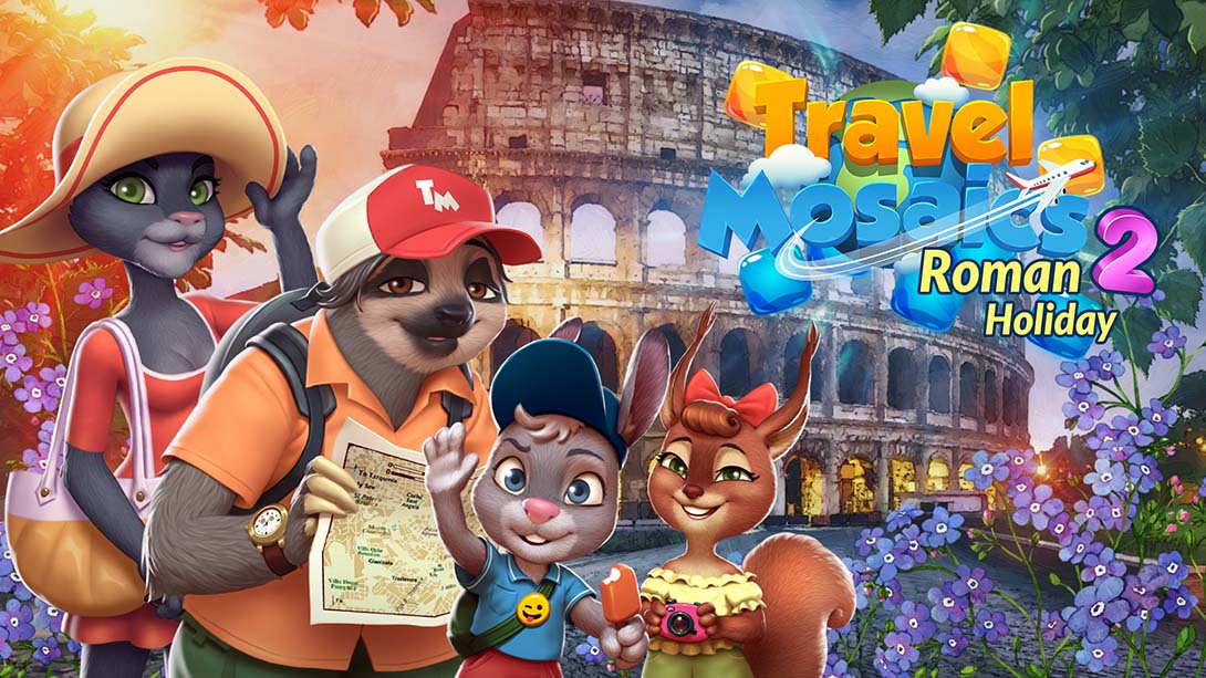 旅行马赛克2罗马假日 Travel Mosaics 2 Roman Holiday 英语_0