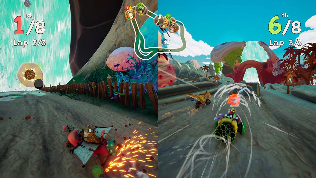 【美版】巨太龙:恐龙卡丁车 .Gigantosaurus: Dino Kart 英语_5