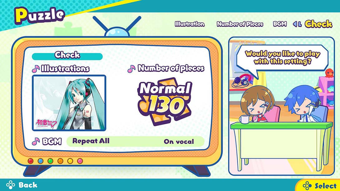 【美版】初音未来拼图 Hatsune Miku JIGSAW PUZZLE 英语_1