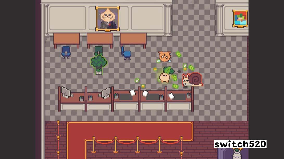 【美版】大头菜小子抢银行 .Turnip Boy Robs a Bank 英语_1